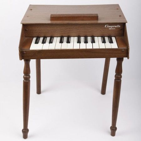 Vintage toy piano for mac